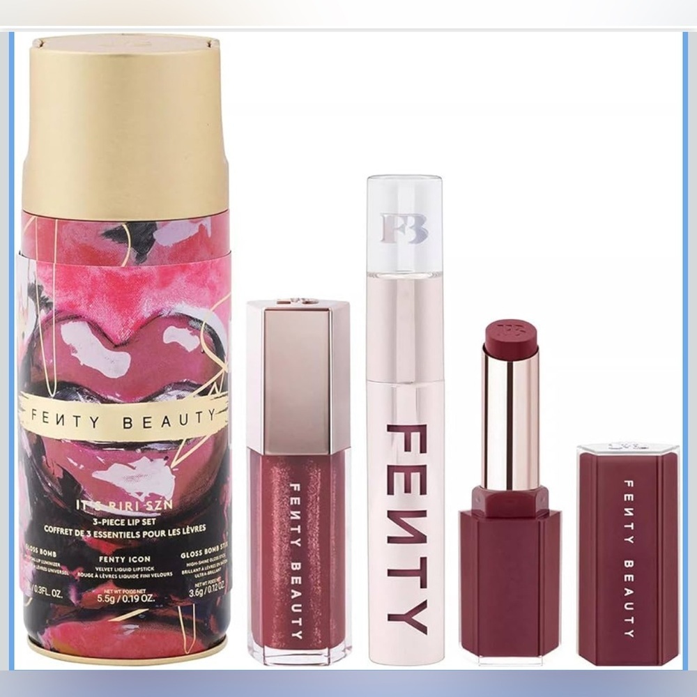 FENTY BEAUTY by Rihanna It's Riri Szn 3-Piece Lip Set Limited Edition